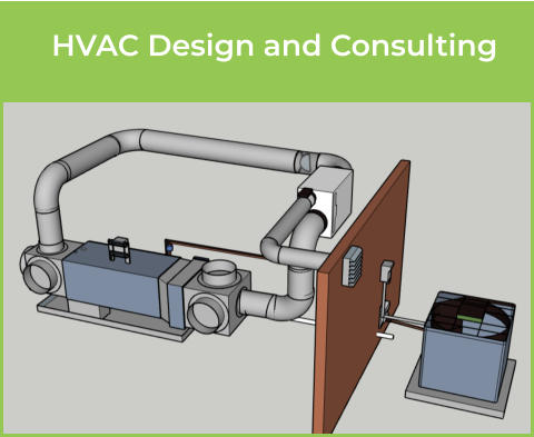 A diagram of an HVAC system designed by Comfort Science Solutions. Caption: HVAC Design and Consulting