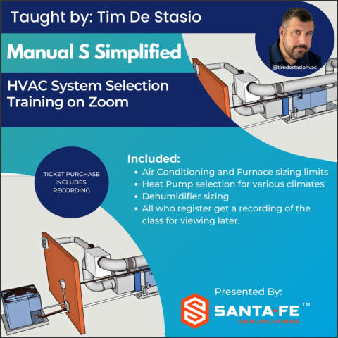 Manual S Simplified training flyer